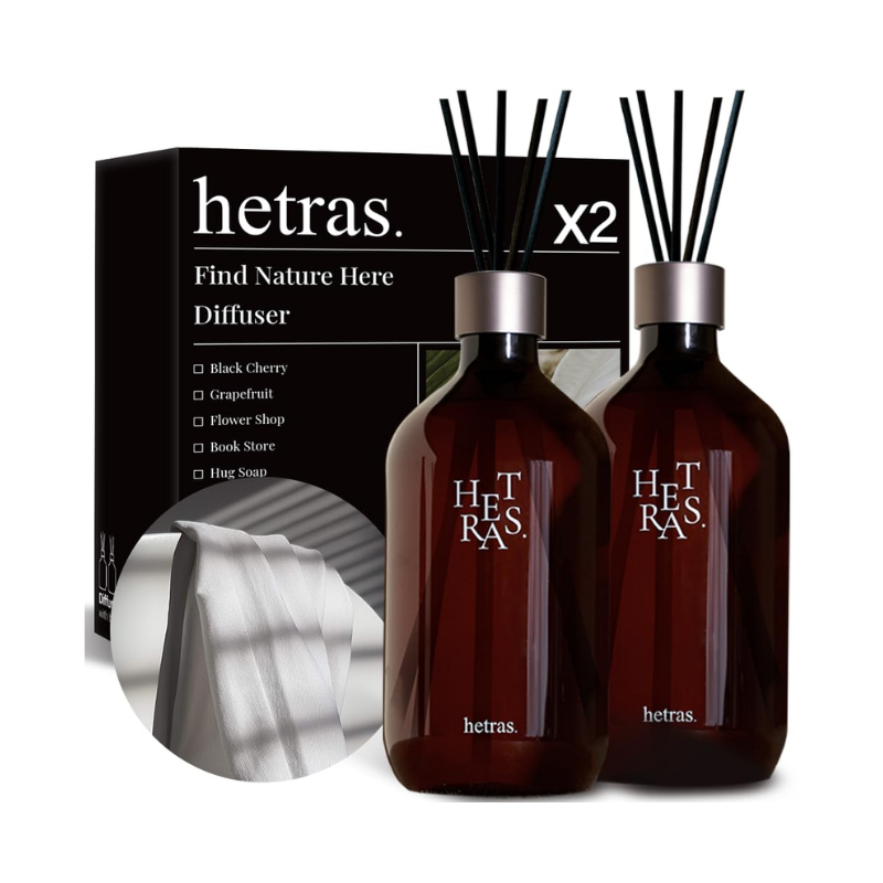 hetras Premium Diffuser 500ml x 2-6