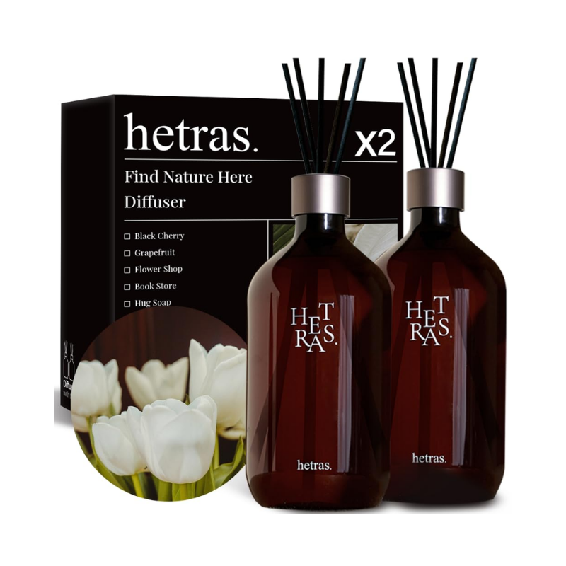 hetras Premium Diffuser 500ml x 2-8