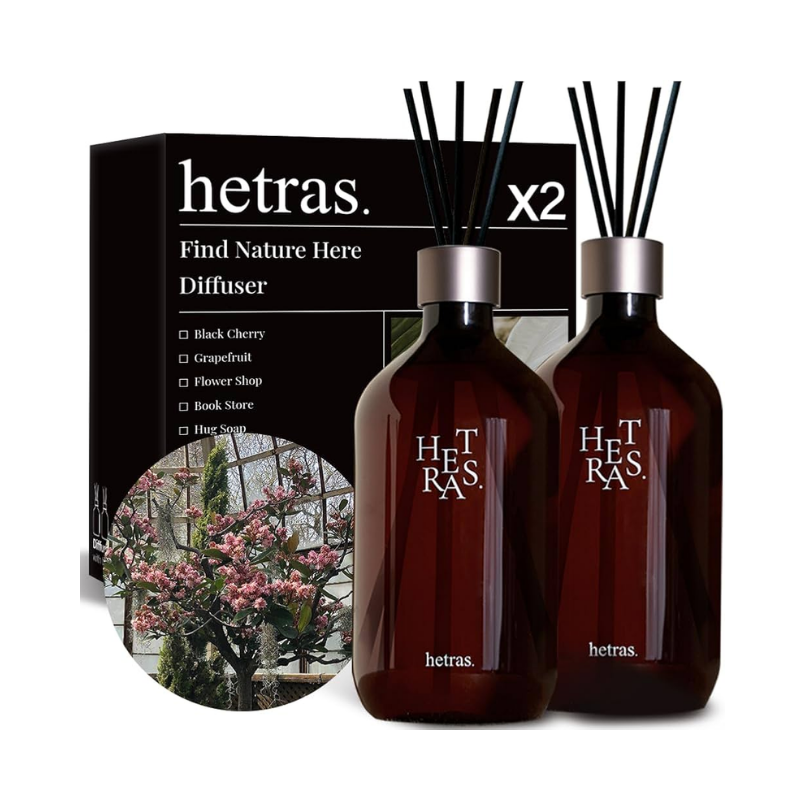hetras Premium Diffuser 500ml x 2-5